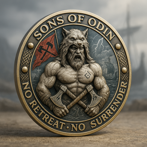 SONS OF ODIN – Berserker Spirit Challenge Coin