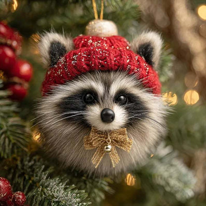 🐇Cozy Woodland Animal Christmas Ornaments