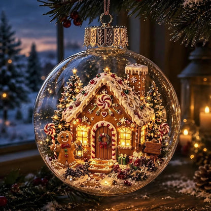 🎅 2026 Christmas Gift 50% Off--Glowing Christmas Diorama Ornament