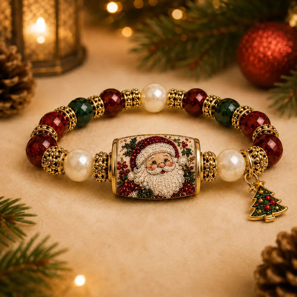 💥🎄 Last Day 49% OFF – 🎄 Christmas Magic Collection Bracelet — Limited Edition