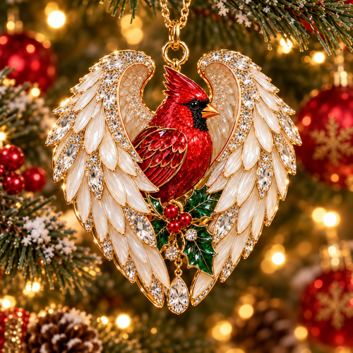 🎅 🎅 2026 Christmas Gift 50% Off--Cardinal Christmas Ornament –  Red Bird Holiday Keepsake, Meaningful Memorial Gift for Family & Loved Ones