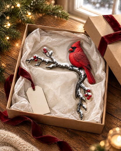 ✨✨Cardinal Winter Door Topper