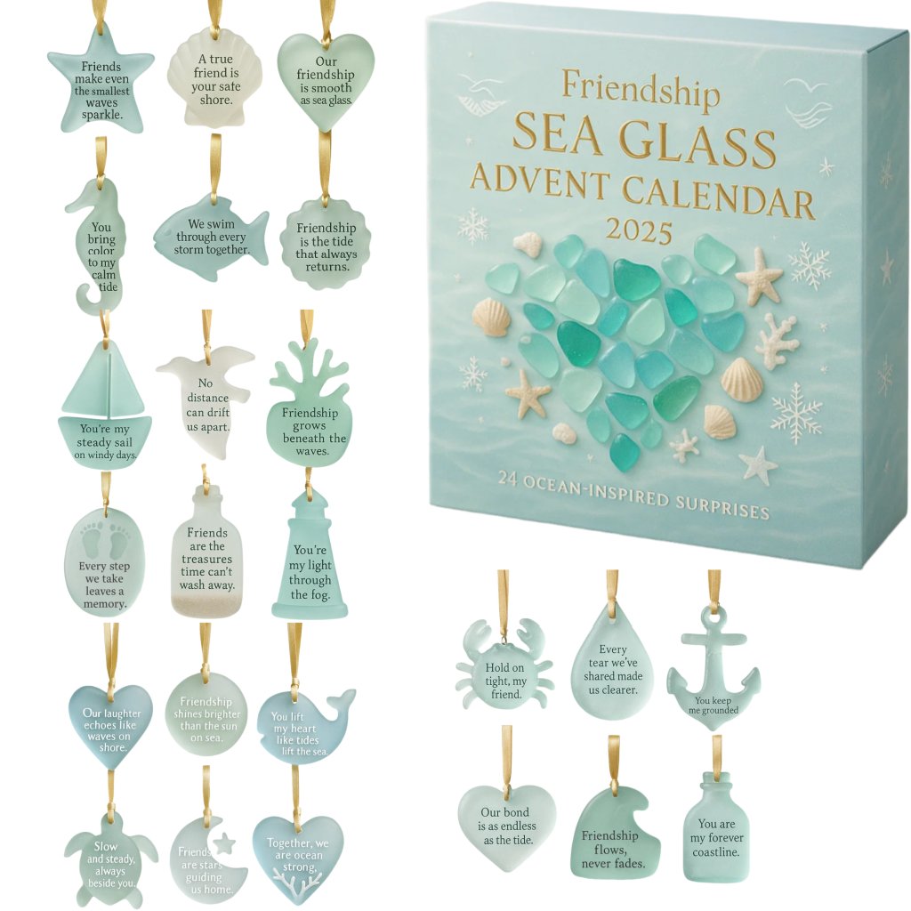 🌊Friendship Sea Glass Advent Calendar 2025-A Gift of Daily Wonder
