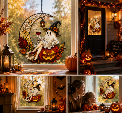 ⏰⏰LIMITED TIME 49% OFF!🔥Cute Halloween Ghost Window Hanging Decoration