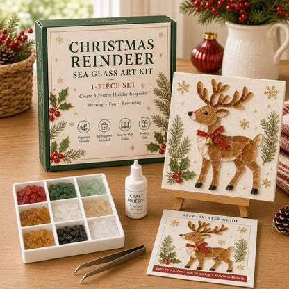 🔥🔥 LAST DAY 50% OFF 🎄 Christmas Sea Glass Art Kit