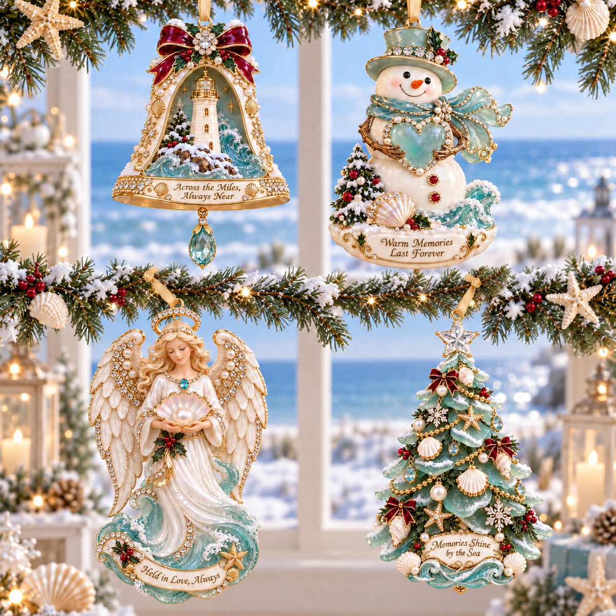 🎅 🎅 2026 Christmas Gift 50% Off--Coastal Christmas Magic Christmas tree ornaments