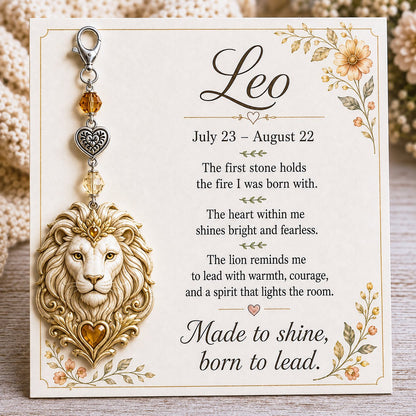 🎅 2026 Christmas Gift 50% Off--✨  Commemorative keychains and cards featuring the birthstones of the 12 zodiac signs