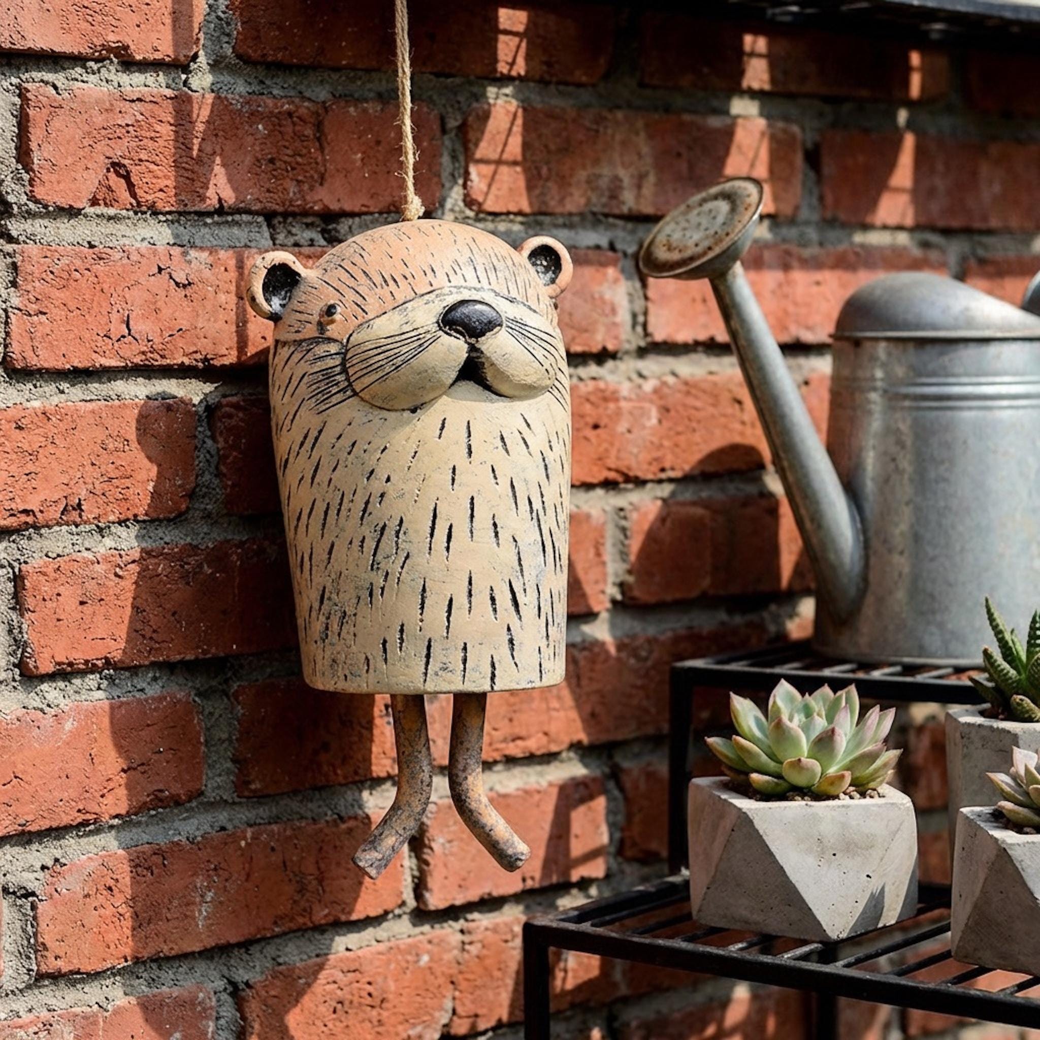 🎐🎐Handmade Whimsical Animal Wind Chime Ornaments