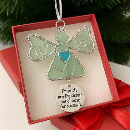 🔥LAST DAY 50% OFF - 🌊Good Friends Are Like Stars Ornament💙Shaped by Nature & Crafted by Hand!