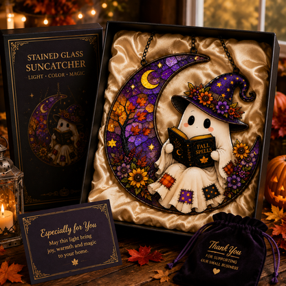 ⏰⏰LIMITED TIME 49% OFF!🔥Cute Halloween Ghost Window Hanging Decoration