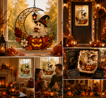 ⏰⏰LIMITED TIME 49% OFF!🔥Cute Halloween Ghost Window Hanging Decoration
