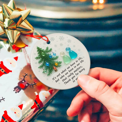 🎁Early Christmas Sale 49% OFF - Sea Glass Timeless Friendship Ornament