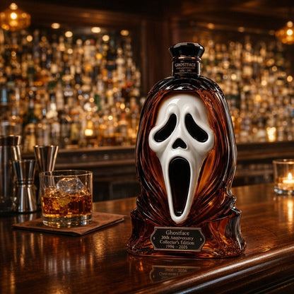 👻👻Ghostface 30th Anniversary 1996 – 2026 Whiskey Bottle
