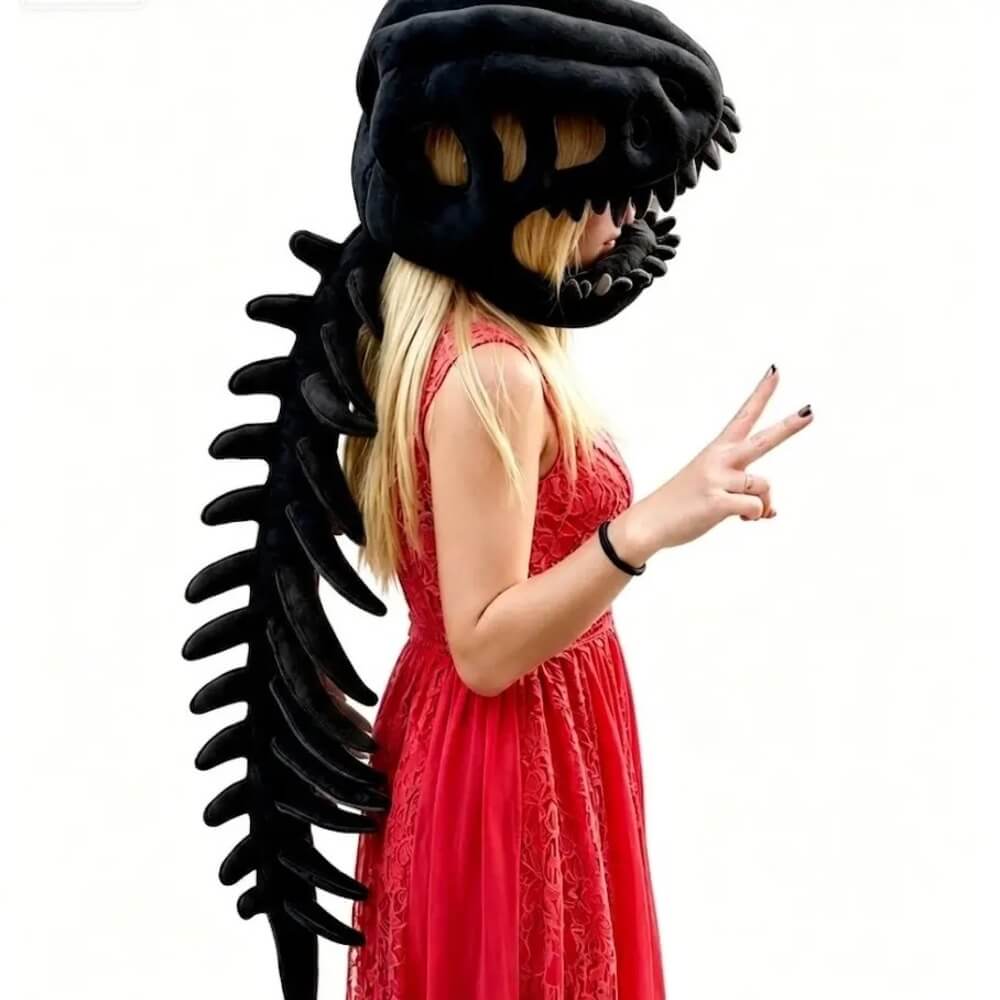 Halloween Dinosaur Bone Hat