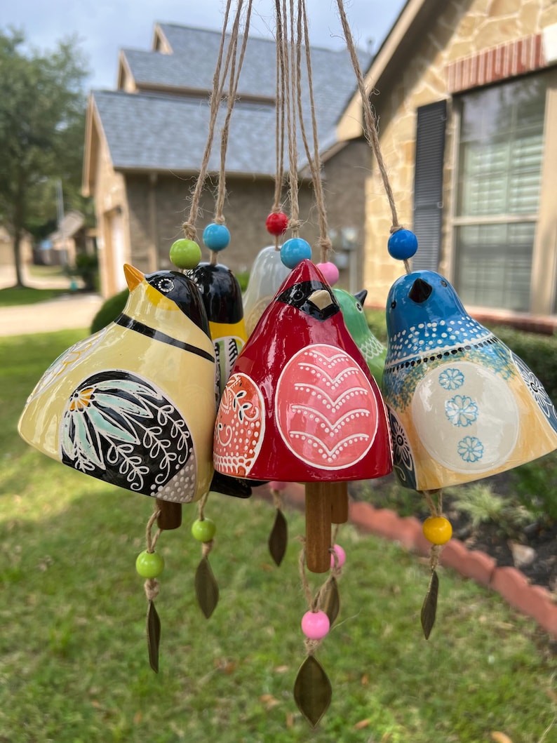 🐦Hand-Painted  Bird wind Chimes-Buy 2 Free Shipping