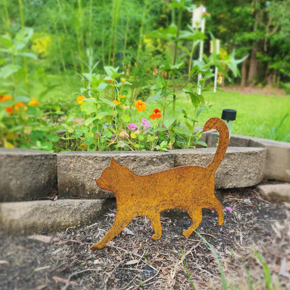 🌿🌿Handmade Metal Garden Art - Rusted Garden Decor