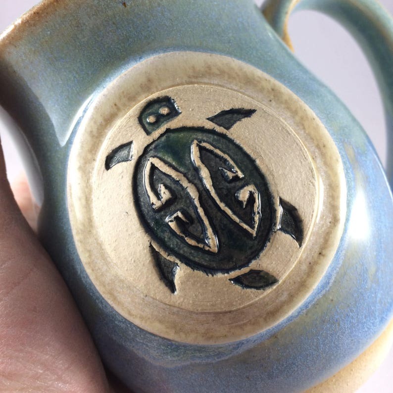 Sea Turtle Beanpot Mug