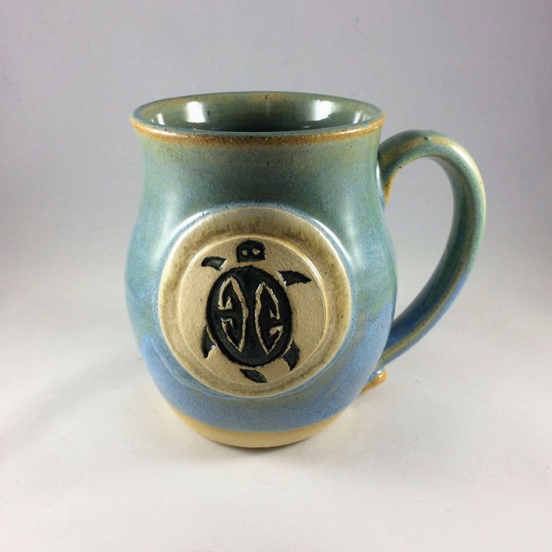 Sea Turtle Beanpot Mug