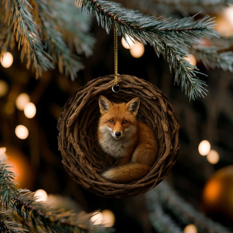 🎄 Woodland Wonders Christmas Ornament Collection 🦉