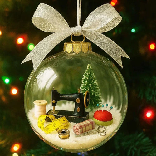 🔥Last Day 49% OFF - Holiday Sewing Snow Globe Ornament