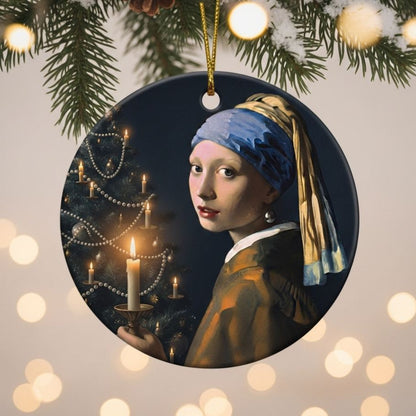 Famous Paintings Inspired Christmas Ornaments