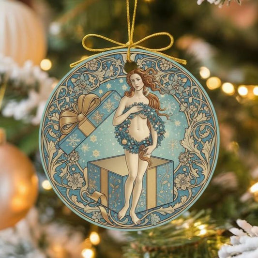 Famous Paintings Inspired Christmas Ornaments