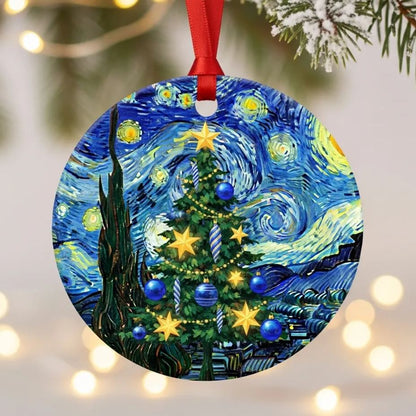Famous Paintings Inspired Christmas Ornaments