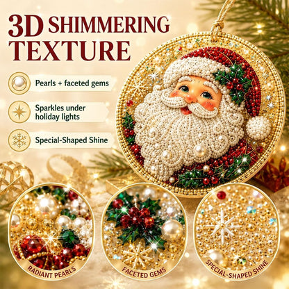 🎄👻 ✨ 60,000+ Sold🏵️6 Pcs Christmas DIY Diamond Painting Ornaments