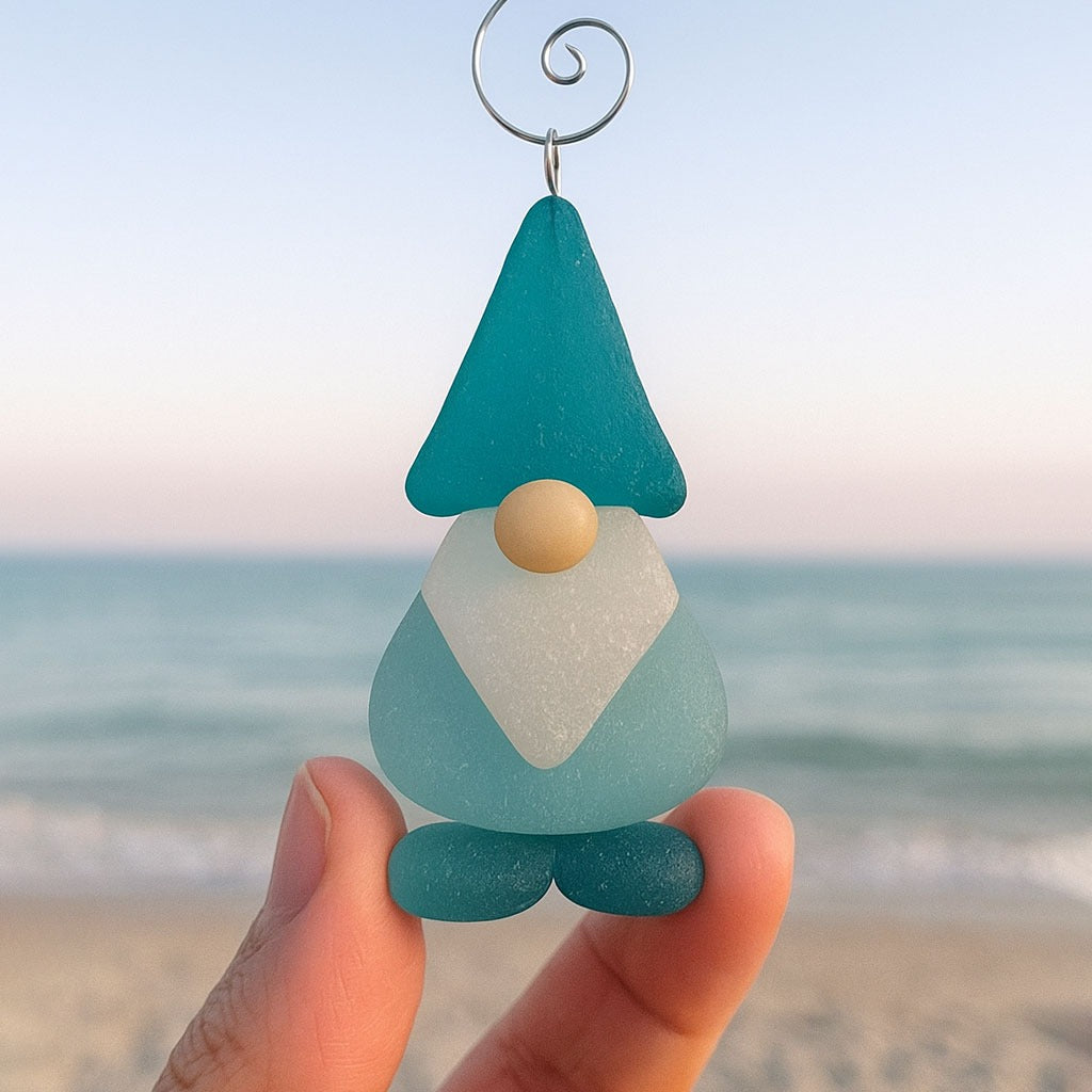 🎅Sea Glass Christmas Ornaments