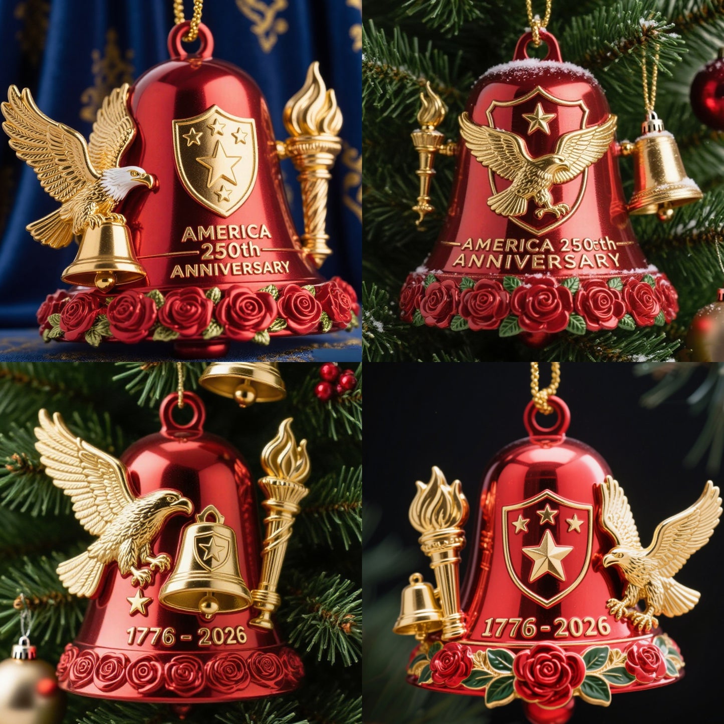 🔔U.S. 250th Anniversary Bell Ornament