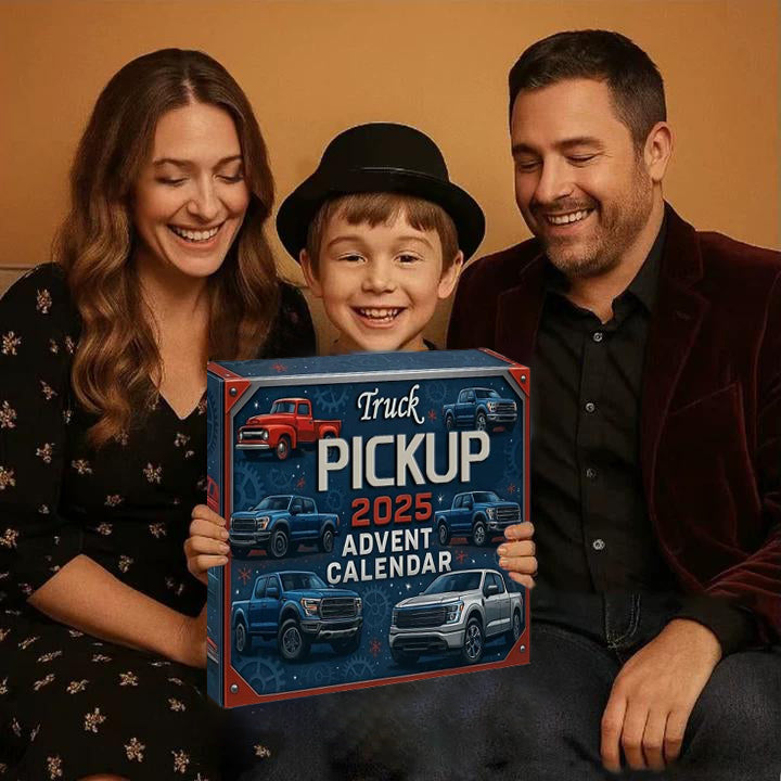 🌲🎁2025 Truck Pickup Advent Calendar | 24 Days of Diecast Truck Surprises 🚚🎁