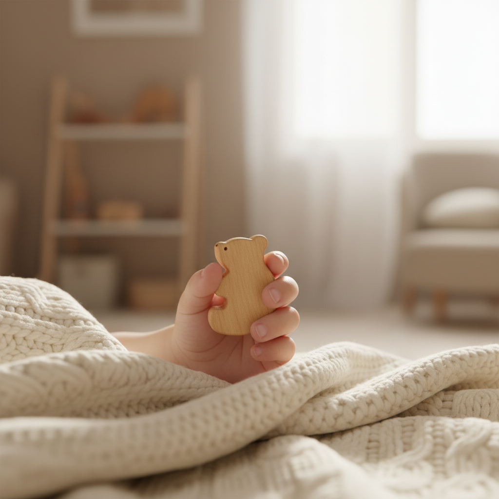 Little Bear Hug Figurine with Inspirational Card