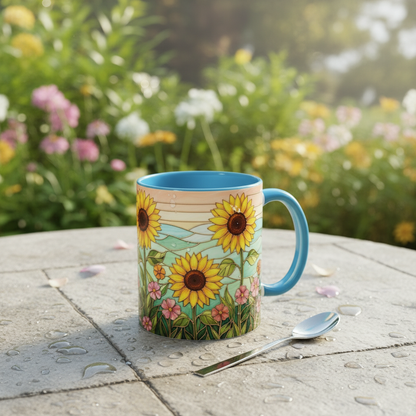 🌿 The Stained Glass Nature Collection Mug 🌸