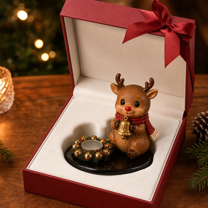 🎅🎅 2026 Christmas Gift 50% Off--🔥Last 100pcs🎄Charming Ceramics Tealight Holder Collection For Christmas Moments