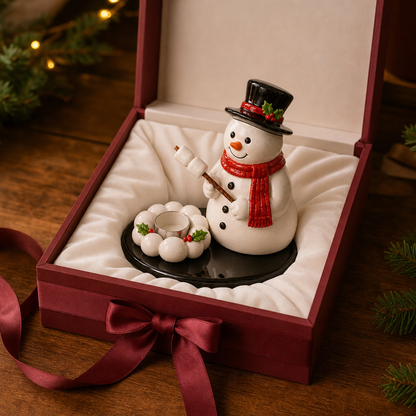 🎅🎅 2026 Christmas Gift 50% Off--🔥Last 100pcs🎄Charming Ceramics Tealight Holder Collection For Christmas Moments