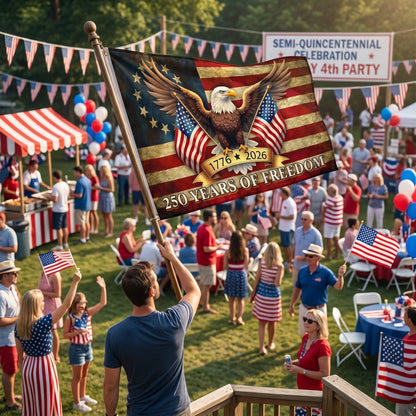 🇺🇸 1776–2026 Patriotic Freedom Flag