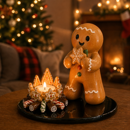 🎅 2026 Christmas Gift 50% Off--🔥Last 100pcs🎄Charming Ceramics Tealight Holder Collection For Christmas Moments