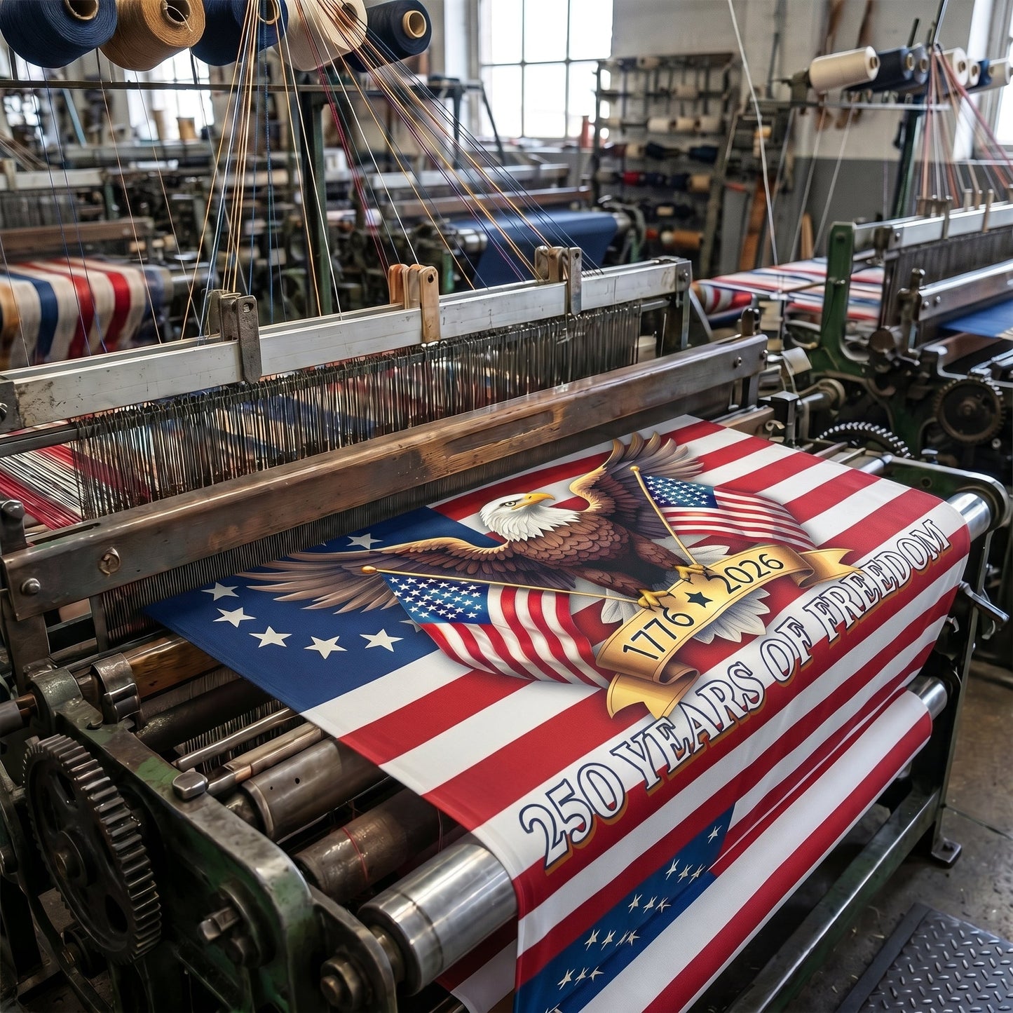 🇺🇸 1776–2026 Patriotic Freedom Flag